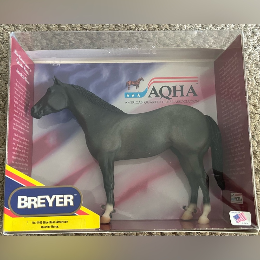 Breyer No. 1160 Blue Roan American Quarter Horse